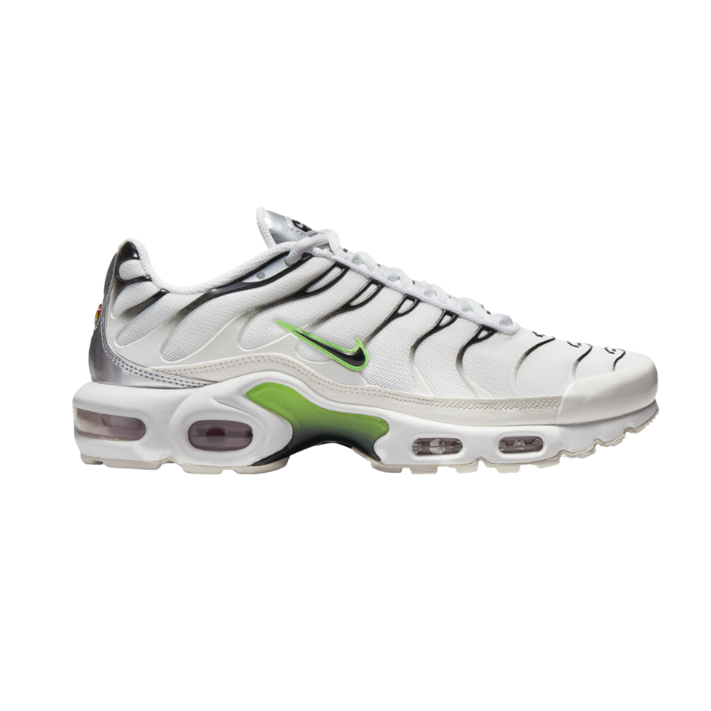 TN White Neon Metallic Silver Women's