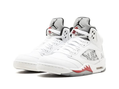 SUPREME X JORDAN5 RETRO WHITE