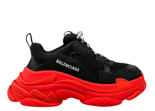 Balenciag* Triple S Sneaker 'Black Red'