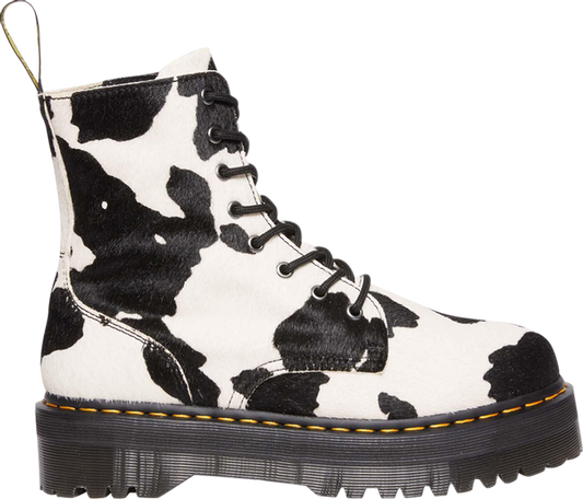 JADON BOOT HAIR-ON PLATFORM BOOT 'COW PRINT'