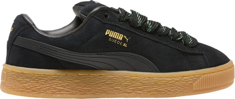 Puma Suede XL Big Kid 'Black Gum'