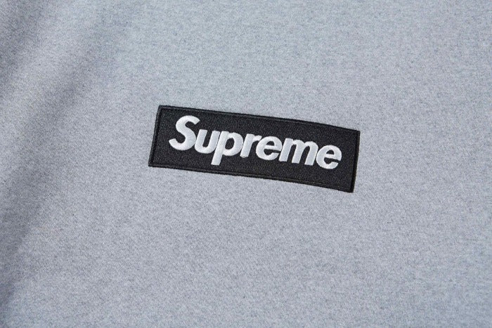 Suprem3 22FW Box Logo Crewneck 2022 Hoodie