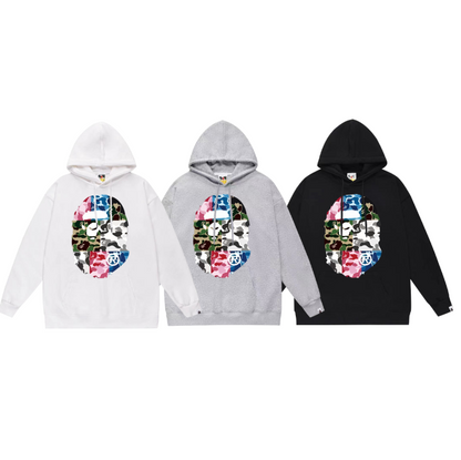 BAPE CLASSIC CAMO APE HEAD LOGO HOODIE