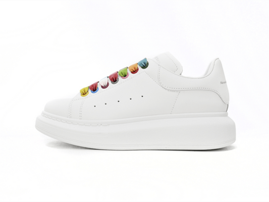 ALEXANDER MCQUEEN SNEAKER COLORED RIBBON