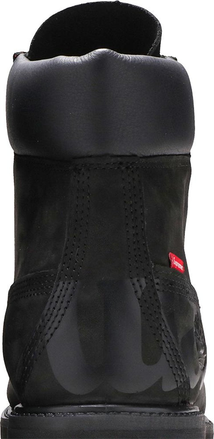 SUPREME X 6 INCH PREMIUM WATERPROOF BOOT 'BIG LOGO - BLACK'