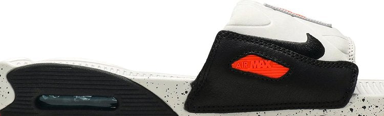 AIR MAX 90 SLIDE 'WHITE TURF ORANGE SPECKLED'