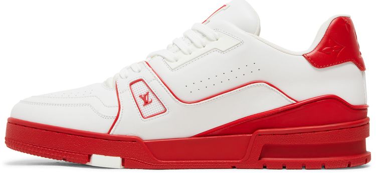 LOUIS VUITTON TRAINER LOW 'WHITE RED MIDSOLE'