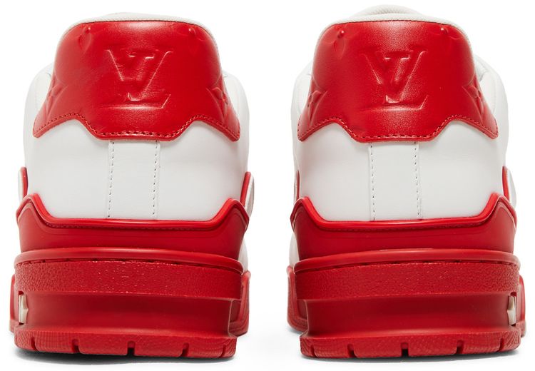 LOUIS VUITTON TRAINER LOW 'WHITE RED MIDSOLE'