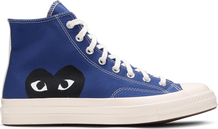 COMME DES GARÇONS PLAY X CHUCK 70 HIGH 'BLUE QUARTZ'