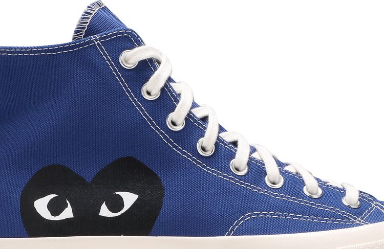 COMME DES GARÇONS PLAY X CHUCK 70 HIGH 'BLUE QUARTZ'