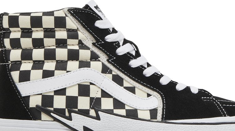 SK8-HI 'BOLT - CHECKERBOARD'