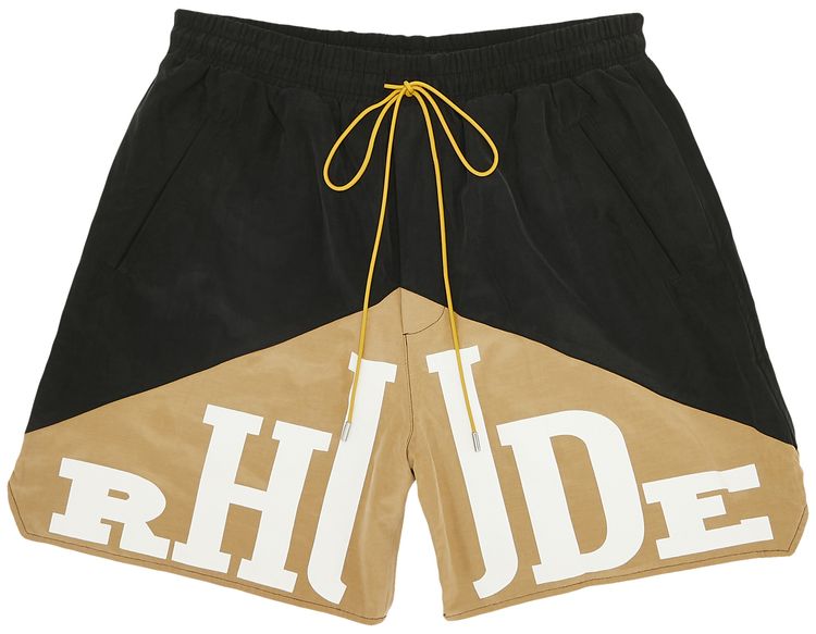 RHUE YACHTING SHORT 'BLACK/TAN'