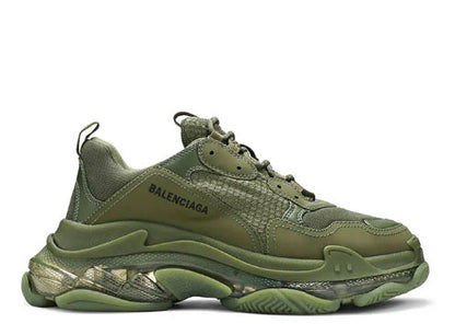 Balenciag* Triple S Sneaker 'Clear Sole - Green'