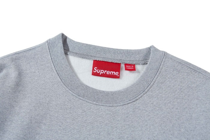 Suprem3 22FW Box Logo Crewneck 2022 Hoodie