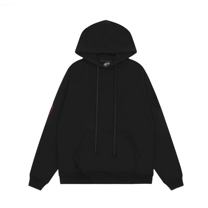 Chrome Hearts embroidered and printed heavy-duty hoodie in Black