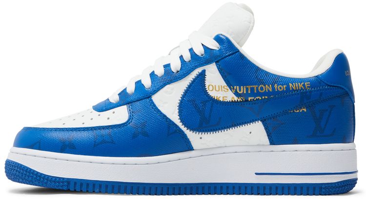 LOUIS VUITTON X AIR FORCE 1 LOW 'WHITE TEAM ROYAL'