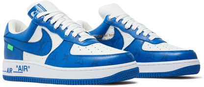 LOUIS VUITTON X AIR FORCE 1 LOW 'WHITE TEAM ROYAL'