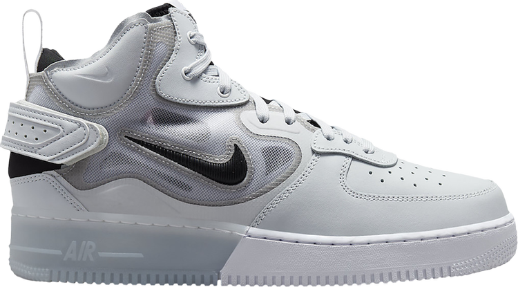 AIR FORCE 1 REACT MID 'PURE PLATINUM WOLF GREY'