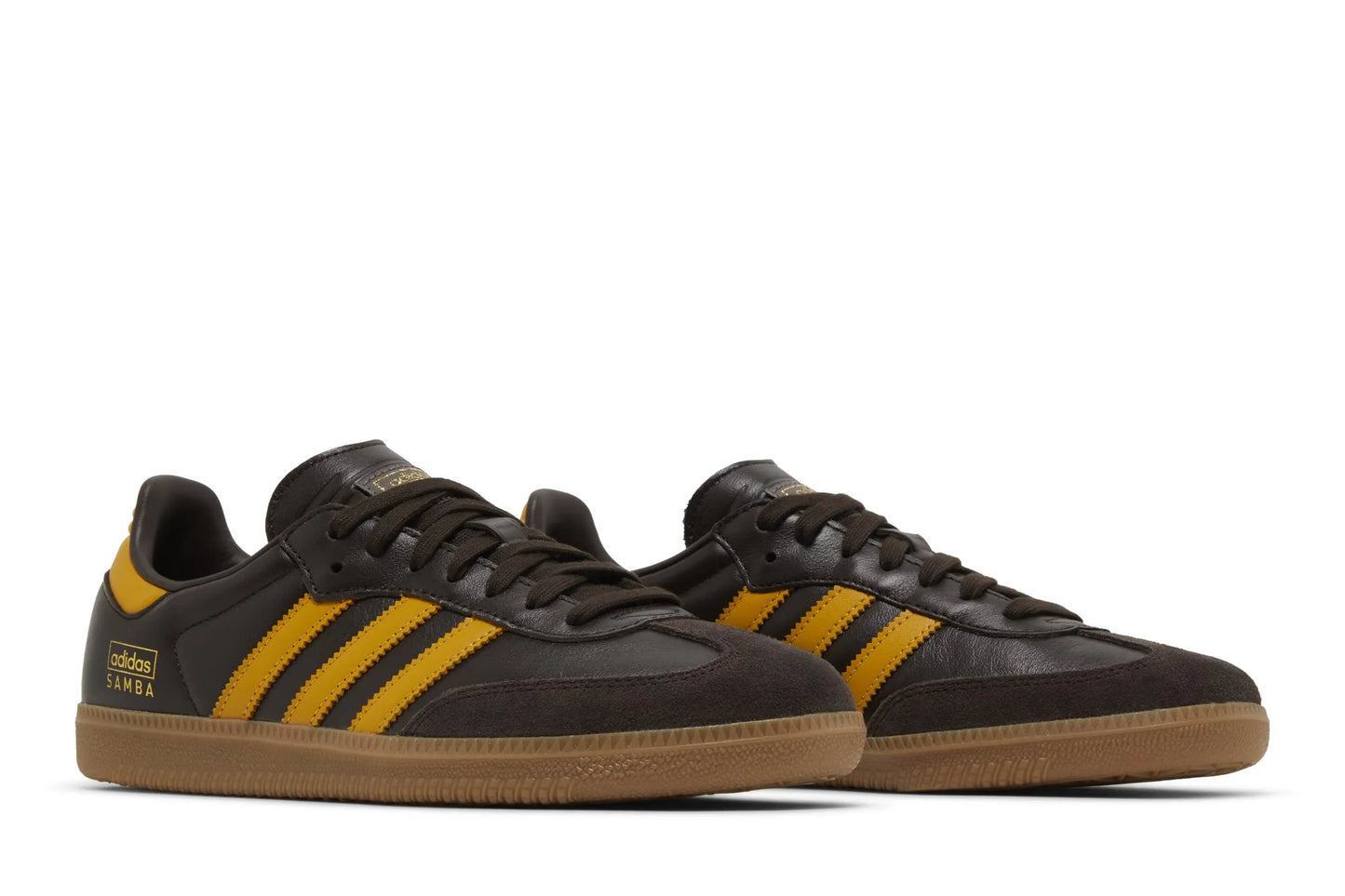 Samba OG 'Dark Brown Yellow' IG6174