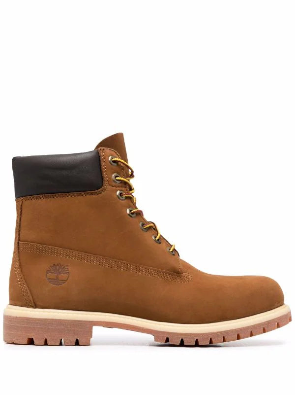 Timberland Lace-Up Leather Boots