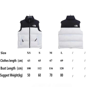 TNF 1996 Basic Down Vest White