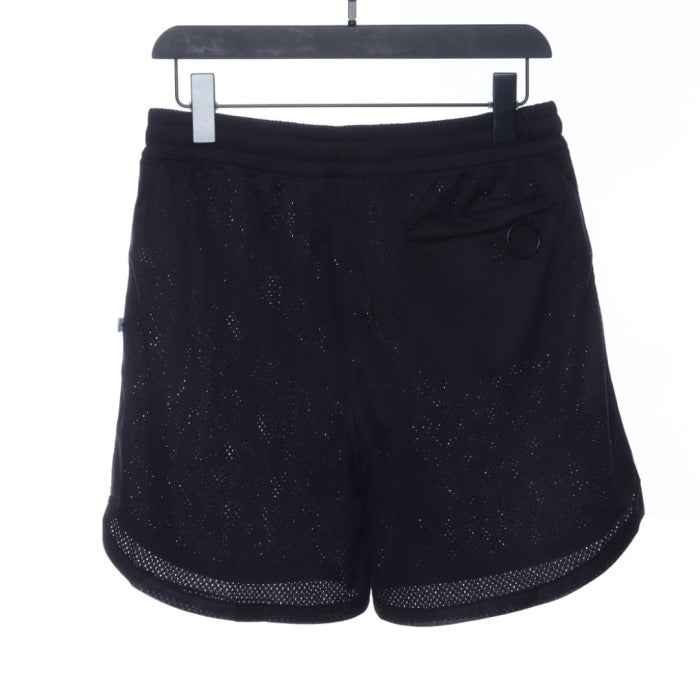 OW logo twill printed shorts