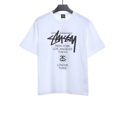 Stussy Classic World Tour Printing short sleeves