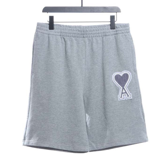 AMI 22ss heart embroidery shorts