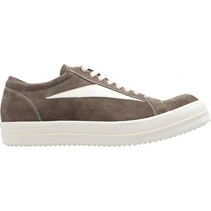 Rick Owens EDFU Suede Leather Vintage Low 'Dust Milk'