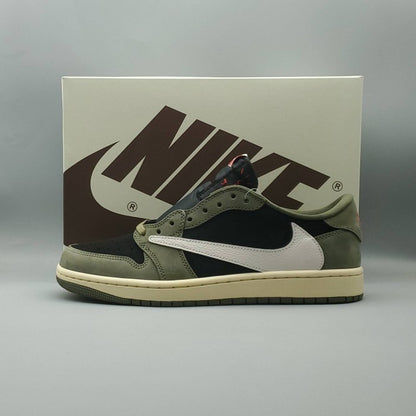 Travis Scott x Air Jordan 1 Low OG SP 'Black Olive'