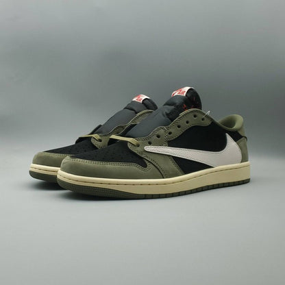 Travis Scott x Air Jordan 1 Low OG SP 'Black Olive'