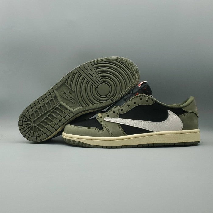 Travis Scott x Air Jordan 1 Low OG SP 'Black Olive'