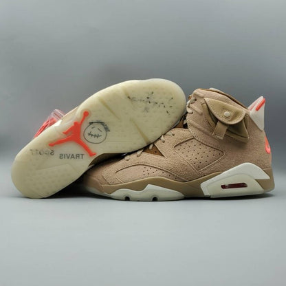 Travis Scott x Air Jordan 6 Retro 'British Khaki'