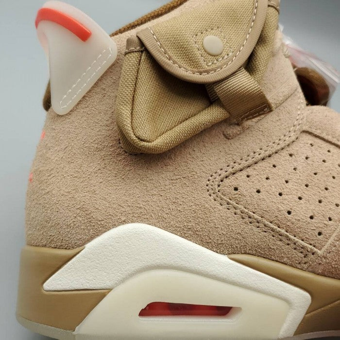 Travis Scott x Air Jordan 6 Retro 'British Khaki'