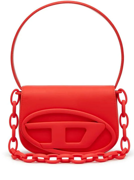 DIESEL 1DR LEATHER SHOULDER BAG