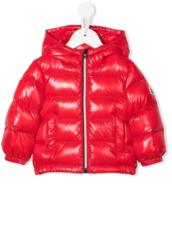 MONCLER ENFANT SLEEVE-PATCH DOWN JACKET