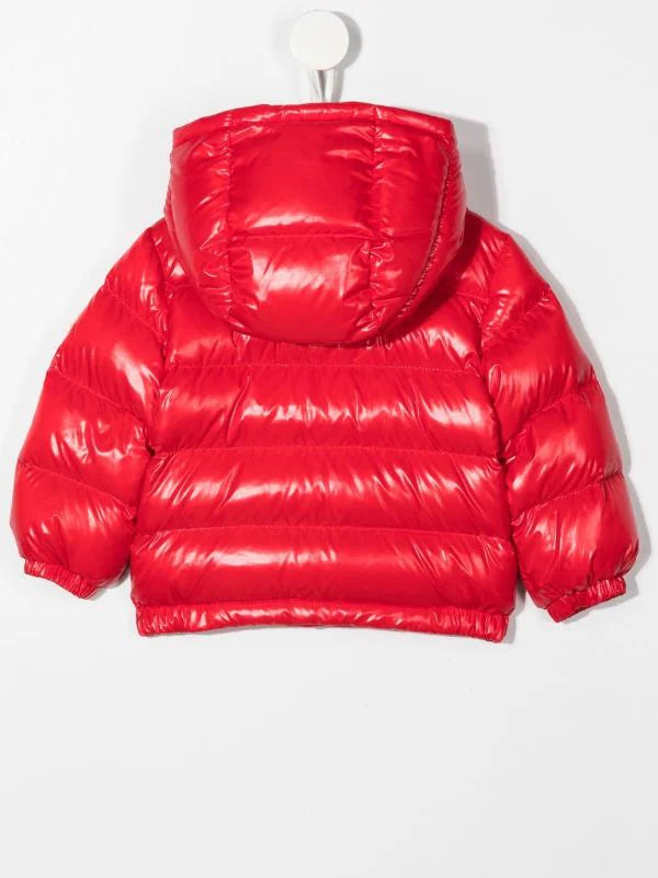 MONCLER ENFANT SLEEVE-PATCH DOWN JACKET