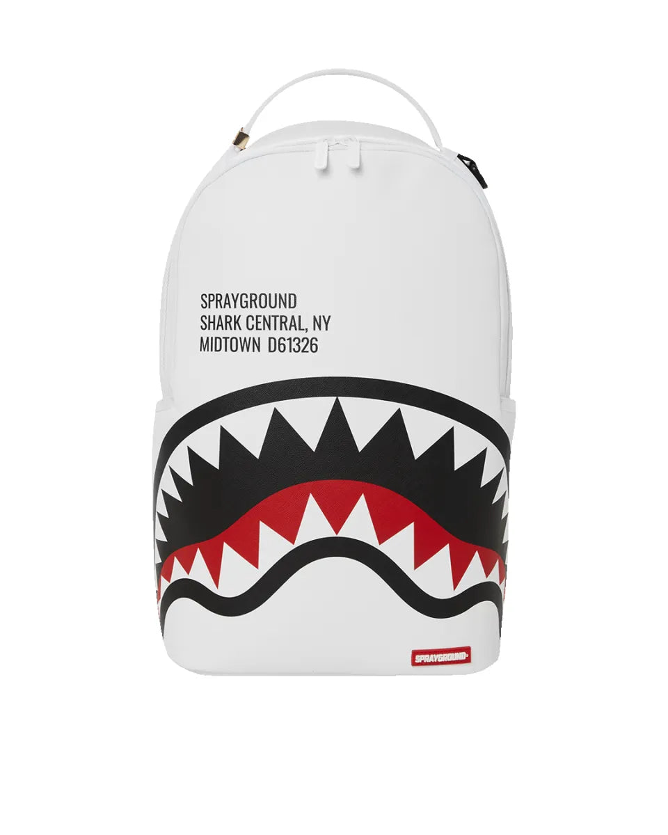 SHARK CENTRAL (WHT) BACKPACK (DLXV)