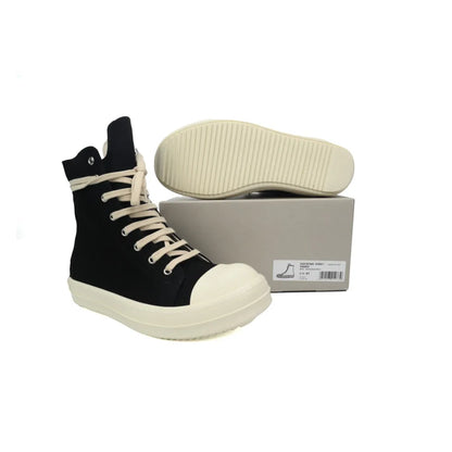 Rick Owens DRKSHDW Sneaks High Black Milk