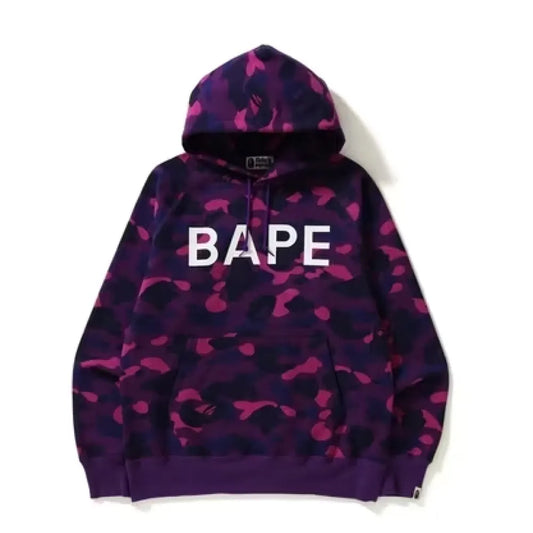 BAPE COLOR CAMO PULLOVER HOODIE PURPLE