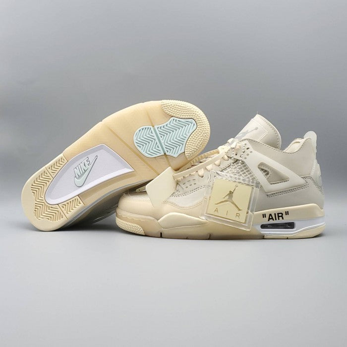 Off-White x Wmns Air Jordan 4 SP 'Sail'