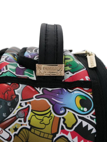 SPRAYGROUND KID STICKER BOMB BACKPACK