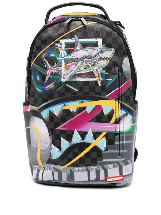 SPRAYGROUND KID SHARK-PRINT BACKPACK