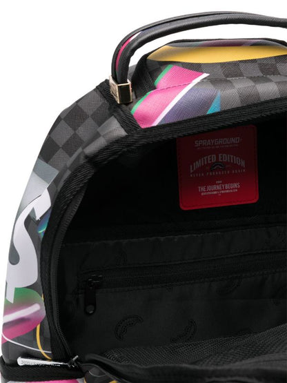 SPRAYGROUND KID SHARK-PRINT BACKPACK