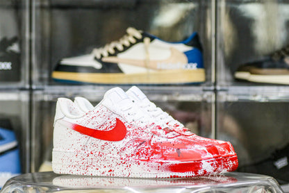 Air Force 1 Low Custom Blood Splatter