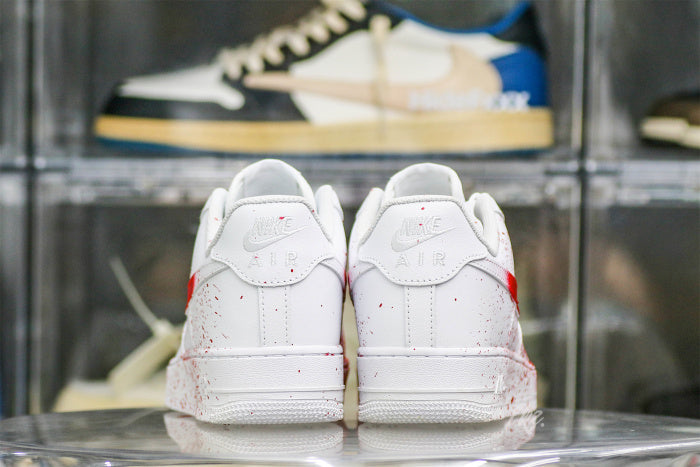 Air Force 1 Low Custom Blood Splatter