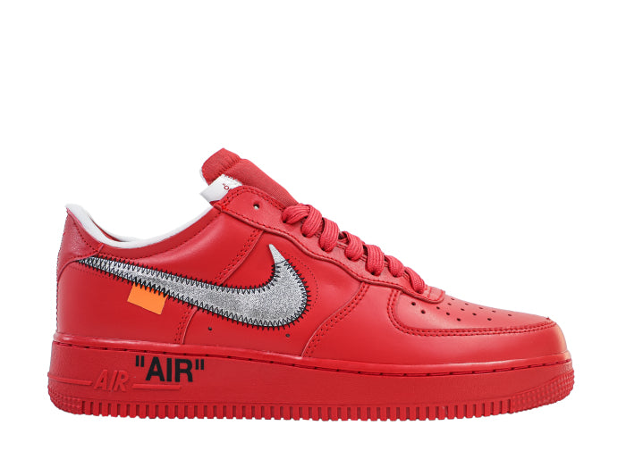 Nike Off-White Air Force 1 AF1 University Red