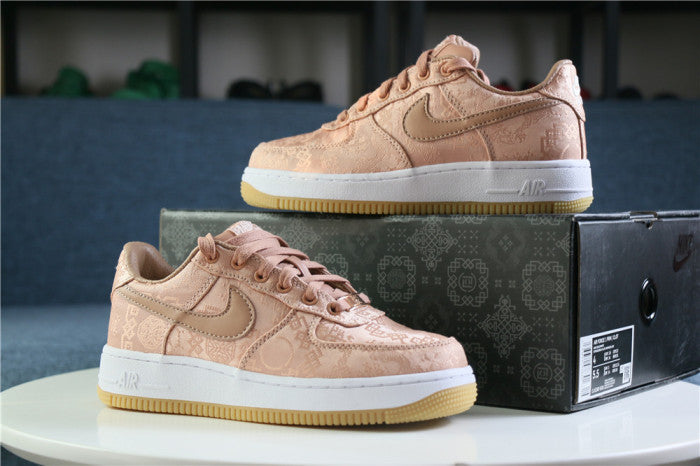 CLOT x Nike Air Force 1 Low “Rose Gold”