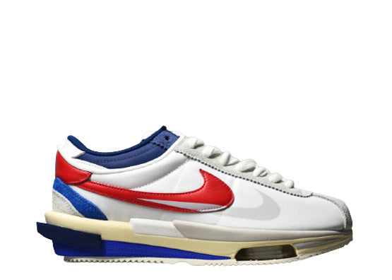 Sacai x Nike Cortez White blue red