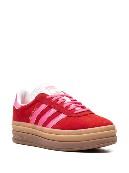 ADIDAS GAZELLE BOLD LEATHER SNEAKERS